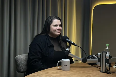 Giovana Guilhon / @oclube / Divulgação A humorista Ivangélica no Potter Entrevista.<!-- NICAID(16363710) -->