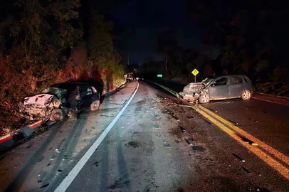 Acidente ocorreu no km 174 da BR-470, em Veranópolis