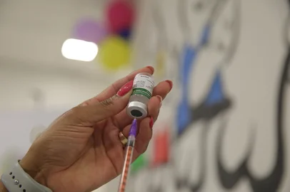 Neimar De Cesero / Agencia RBS CAXIAS DO SUL, RS, BRASIL, 07/04/2025. Com uminuzação de gestantes, Caxias Do Sul abre campanha de vacinação contra a gripe. (Neimar De Cesero/Agência RBS)<!-- NICAID(16011613) -->