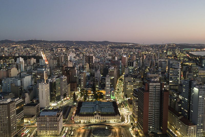 Foto aérea de Porto Alegre. Foto: Jefferson Botega/Agência RBS<!-- NICAID(14461357) -->