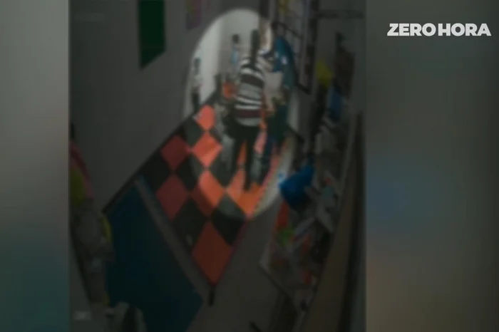 Câmeras de segurança / Reprodução Câmeras de segurança / Reprodução