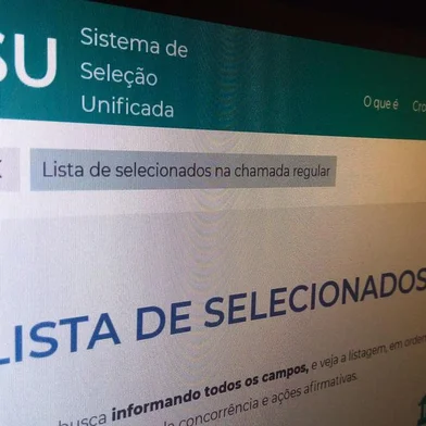 Site mostra a lista de selecionados no Sistema de Seleção Unificada (Sisu).<!-- NICAID(14855788) -->
