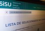 Segunda edição de 2022 do Sisu oferecerá mais de 65,9 mil vagas