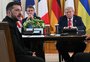 Trump, Zelensky e líderes europeus discutem fim de guerra entre Rússia e Ucrânia na Casa Branca