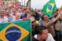 Montagem de fotos, Lula e Bolsonaro. Foto: Montagem sobre fotos Ricardo STUCKERT / WORKERS PARTY (PT) / AFP / ARISSON MARINHO / AFP<!-- NICAID(15143543) -->