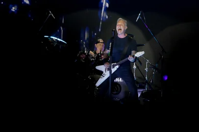 Porto Alegre, RS, Brasil, 05/05/2022 - Show da banda Metallica na Fiergs, em Porto Alegre. Foto: Jonathan Heckler/Agência RBS<!-- NICAID(15088668) -->