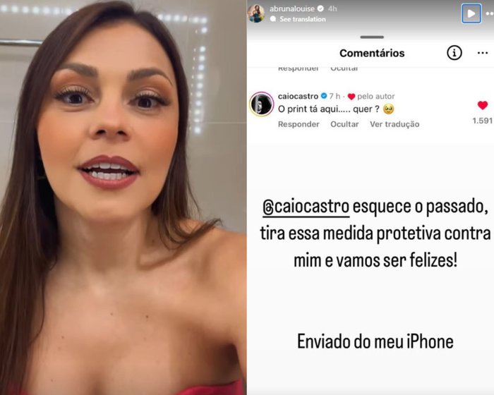 @abrunalouise  Instagram / Reprodução