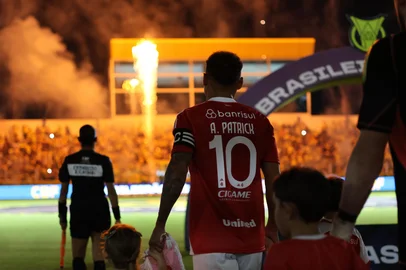 MIRASSOL, SP, BRASIL, 15-10-2025: Mirassol vs Internacional pelo Brasileirão Série A 2025. Foto: Ricardo Duarte/SC Internacional/Divulgação<!-- NICAID(16147289) -->