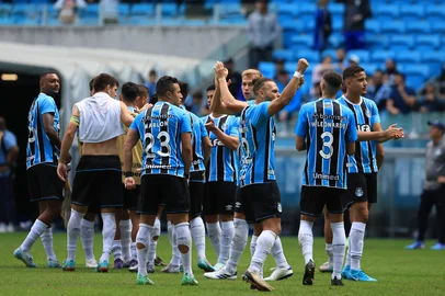 Porto Alegre, RS, Brasil, 25/05/2025 - Grêmio vs Bahia pelo Brasileirão Série A 2025 - Foto: Jefferson Botega/Agência RBSIndexador: jeff botega<!-- NICAID(16045404) -->