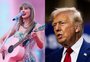 Donald Trump posta falsa imagem de apoio de Taylor Swift nas redes sociais