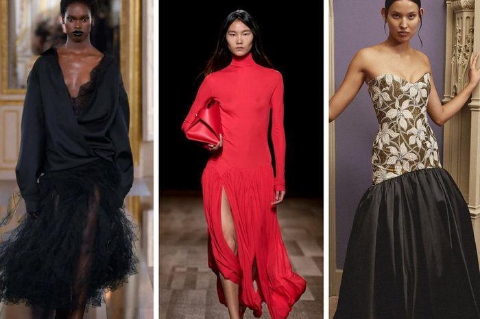 Valentino / Divulgação / Ferragamo / Divulgação / Moda Operandi e Markarian / Divulgação