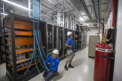 Porto Alegre, RS, Brasil, 03/03/2023 - Elea Digital irá inaugurar o maior datacenter do sul do Brasil. Na foto, o data center localizado no 4° Distrito - R. Voluntários da Pátria, 1555 - Foto: Jefferson Botega/Agência RBSIndexador: Jeff Botega<!-- NICAID(15365676) -->