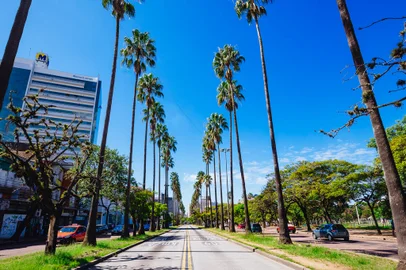 PORTO ALEGRE, RS, BRASIL, 24/03/2016 : Aniversário de Porto Alegre - Diário Gaúcho. Avenida Osvaldo Aranha (música Amigo Punk, da Graforréia Xilarmônica: "Pega chinoca, monta no cavalo e desbrava esta coxilha, atravessa a Osvaldo Aranha e entra no Parque Farroupilha") (Omar Freitas/Agência RBS)Indexador: Omar Freitas<!-- NICAID(12097285) -->