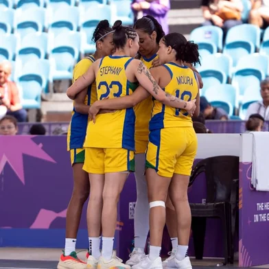 Brasil, basquete 3x3 feminino, Pan Jr
