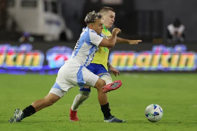 Igor Serrote, em jogo pelo sul-americano sub-20