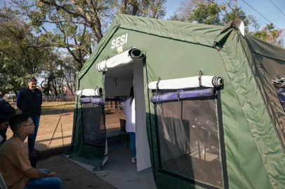 Tenda da Saúde do Sesi-RS<!-- NICAID(15800181) -->