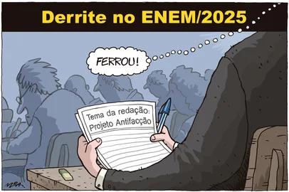 Moa / Agencia RBS PORTO ALEGRE, RS, BRASIL, 17-11-2025: Charge do Moa. Foto: Moa/Agência RBS<!-- NICAID(16169142) -->