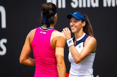 Luisa Stefani, Caroline Garcia, tênis,