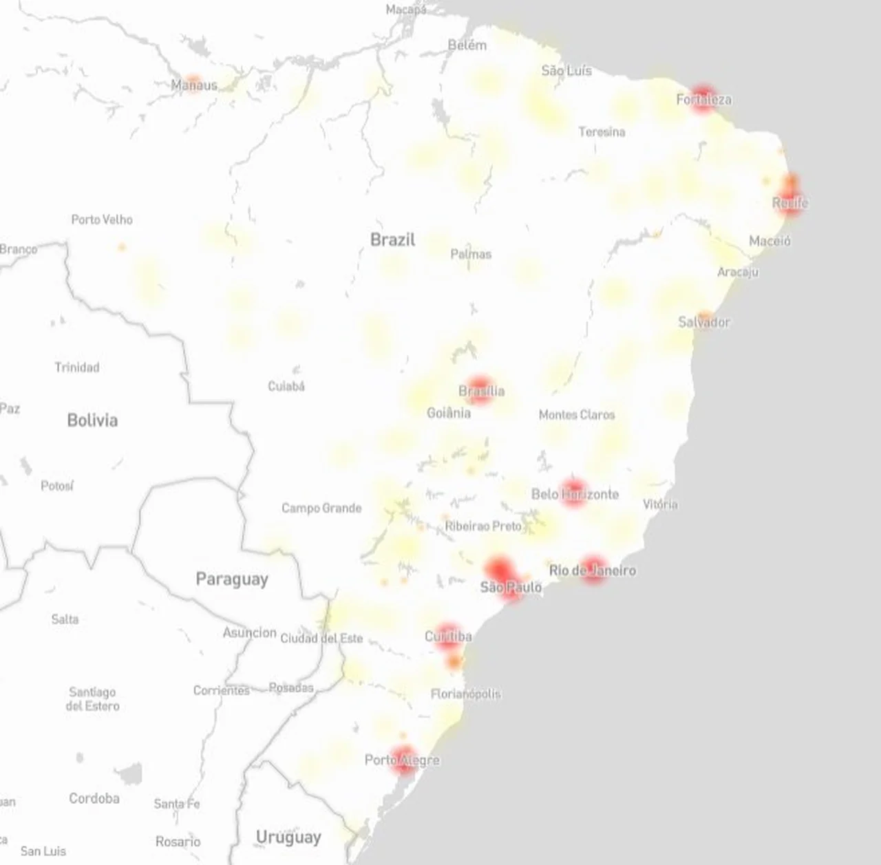 Downdetector/Reprodução