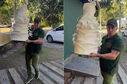 Quem era Junior Vieira, cake designer do Espírito Santo que morreu aos 47 anos<!-- NICAID(15952389) -->