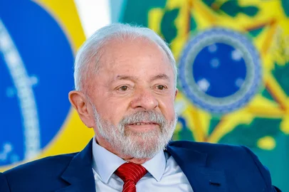 Presidente da República, Luiz Inácio Lula da Silva, durante sanção do Projeto que estabelece a obrigatoriedade de reserva mínima de participação de mulheres em conselhos de administração de sociedades empresárias.<!-- NICAID(16091067) -->