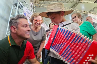 Zucco e Silvana Covatti durante agenda nos dias 18 e 18 de abril.