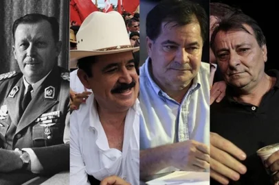 Alfredo Stroessner; Manuel Zelaya; Roger Pinto Molina; Cesare Battisti <!-- NICAID(16019090) -->