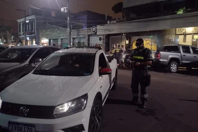 Na madrugada deste domingo (06/02), de 1h20 a 4h15, o trecho inicial da Rua Coronel Flores, na Estação Férrea, em Caxias do Sul, foi local para mais uma edição da Operação Balada Segura. A ação integrada entre Fiscalização de Trânsito, Brigada Militar e Guarda Municipal tem o objetivo de reduzir infrações de trânsito relacionadas ao consumo de álcool.<!-- NICAID(15008718) -->