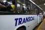 PORTO ALEGRE, RS, BRASIL, 19/09/2018: Segundo relatos, empresa Transcal demitiu cobradores e em alguns ônibus motoristas estão cobrando as passagens.<!-- NICAID(13748050) -->