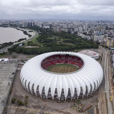 PORTO ALEGRE, RS, BRASIL - 13/05/2024 - Estádio Beira-rio e CT do Internacional. FOTO: JEFFERSON BOTEGA, AGÊNCIA RBS<!-- NICAID(15762496) -->
