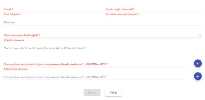 TSE / Reprodução TSE / Reprodução