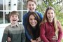 Foto de Kate Middleton com os filhos.