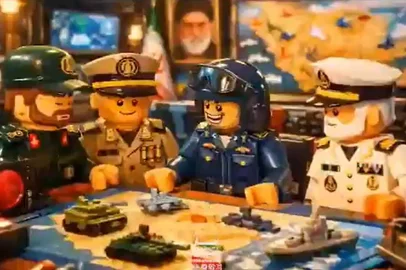Irã cria animação em estilo Lego com provocações a Trump e acusação contra os EUA<!-- NICAID(16244019) -->