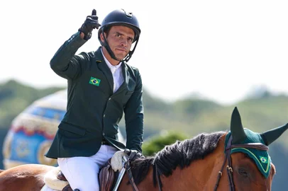 Jogos Olímpicos Paris 2024 Hipismo - Salto - Stephan Barcha<!-- NICAID(15833567) -->