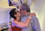 Sandra Annenberg se declara ao marido, Ernesto Paglia, e recorda que o conheceu nos bastidores do "Fantástico"