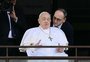 Papa Francisco faz primeira aparição pública e deixa hospital após 37 dias