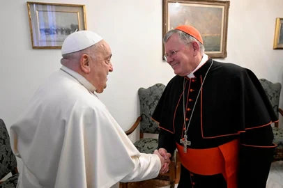 Papa Francisco e Dom Jaime<!-- NICAID(15973169) -->
