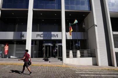 CAXIAS DO SUL, RS, BRASIL, 31/08/2021 - JUDICIÁRIO: No dia 2 de setembro haverá Ato de Instalação da 5ª Vara Criminal, 2ª Vara de Execução Criminal Regional e 2º Juizado da 1º Vara Criminal Especializada em Júri no Foro da Comarca de Caxias do Sul. (Marcelo Casagrande/Agência RBS)<!-- NICAID(14877444) -->