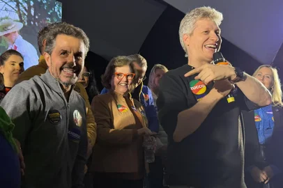 Marcel Van Hattem (novo) anuncia Sergio Turra (PP) como suplente na disputa pelo Senado<!-- NICAID(16305067) -->