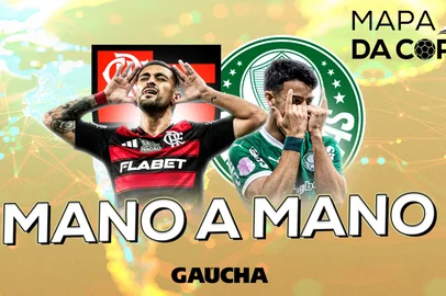 Mano a mano de Palmeiras x Flamengo: quem leva a melhor na final da Libertadores? Assista ao podcast<!-- NICAID(16173946) -->