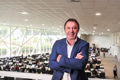 FLORES DA CUNHA, RS, BRASIL, 25/04/2023 - Economia - Rede SIM, na foto, Neco Argenta. (Neimar De Cesero/Agência RBS)Indexador: NEIMAR DE CESERO<!-- NICAID(15411609) -->