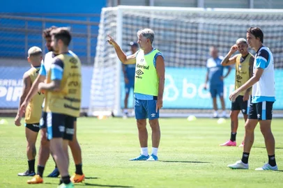 treino do Grêmio , renato portaluppi