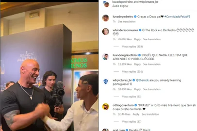 Luva de Pedreiro e The Rock<!-- NICAID(15242873) -->