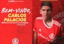 "Muito orgulho", diz Carlos Palacios sobre acerto com o Inter