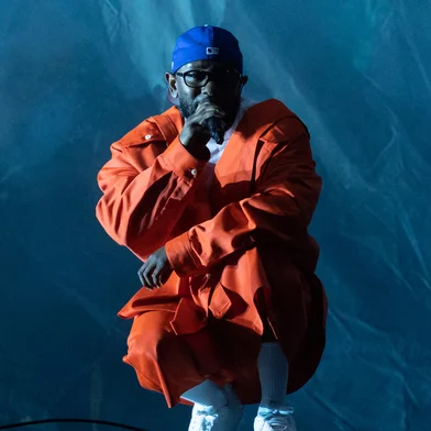 (FILES) (FILES) In this file photo taken on June 11, 2023, US rapper Kendrick Lamar performs during the 2023 Governors Ball Music Festival at Flushing Meadows Corona Park in New York City. Music's biggest stars including Beyonce and Taylor Swift will vie for top awards at Sunday's Grammys gala, a glitzy ceremony proceeding despite devastating wildfires in Los Angeles. (Photo by Yuki IWAMURA / AFP)<!-- NICAID(15965926) -->