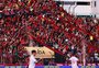 Provocação a Neymar: torcida do Sport prepara máscaras de Bruna Marquezine para jogo contra o Santos