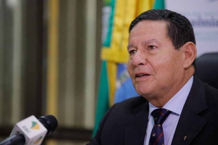 Reprodução / Twitter/ General Hamilton Mourão