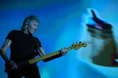 PORTO ALEGRE, RS, BRASIL, 20-10-2018. Cantor Roger Waters faz show no Beira-Rio. (TADEU VILANI/AGÊNCIA RBS)<!-- NICAID(13809576) -->