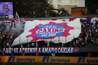 CAXIAS DO SUL, RS, BRASIL, 21/01/2023. Caxias x Grêmio, jogo válido pela primeira rodada do Campeonato Gaúcho (Gauchão 2023) e realizado no estádio Centenário. (Porthus Junior/Agência RBS)<!-- NICAID(15328094) -->