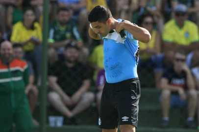 Erechim, RS, Brasil, 19/03/2023 - Ypiranga vs Grêmio pelo jogo de ida da semifinal do Gauchão 2023 - Foto: Jefferson Botega/Agência RBS<!-- NICAID(15379759) -->